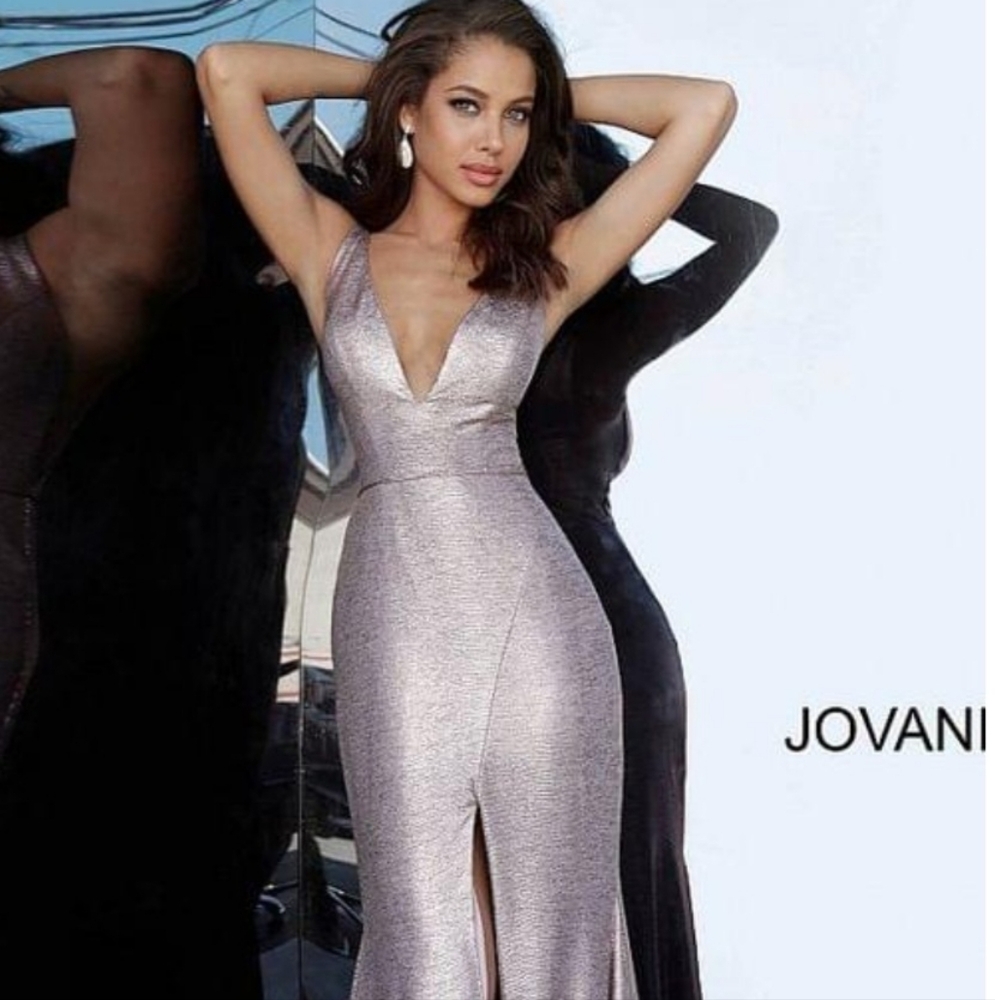 Jovani gown, rose, size 2